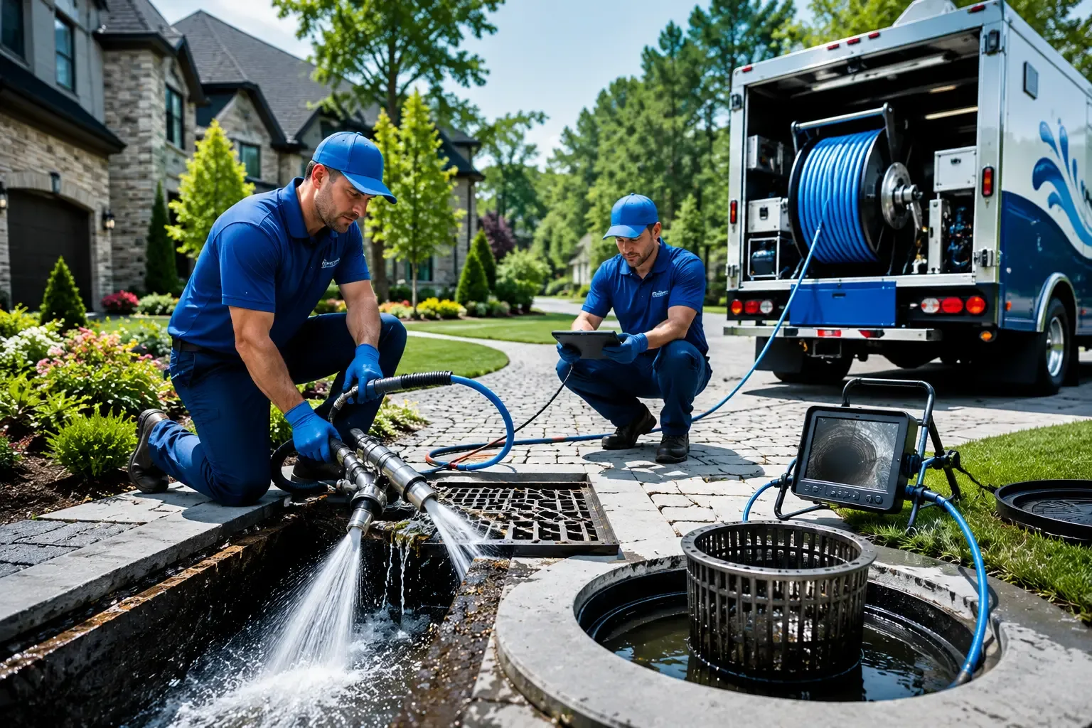 Local outdoor drain cleaning professionals in Marks, MS